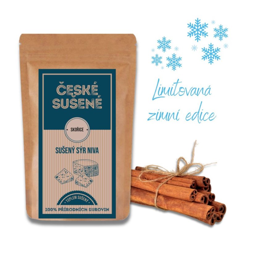 Sušený sýr NIVA Skořice