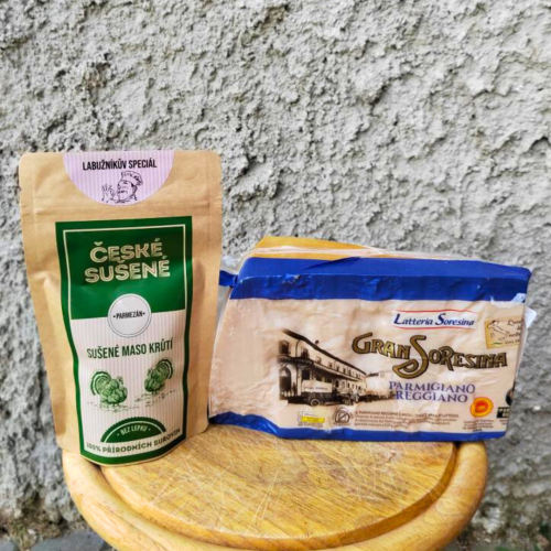 Nabízíme i výrobky, které nemá nikdo jiný na trhu – například maso s příchutí Parmezán