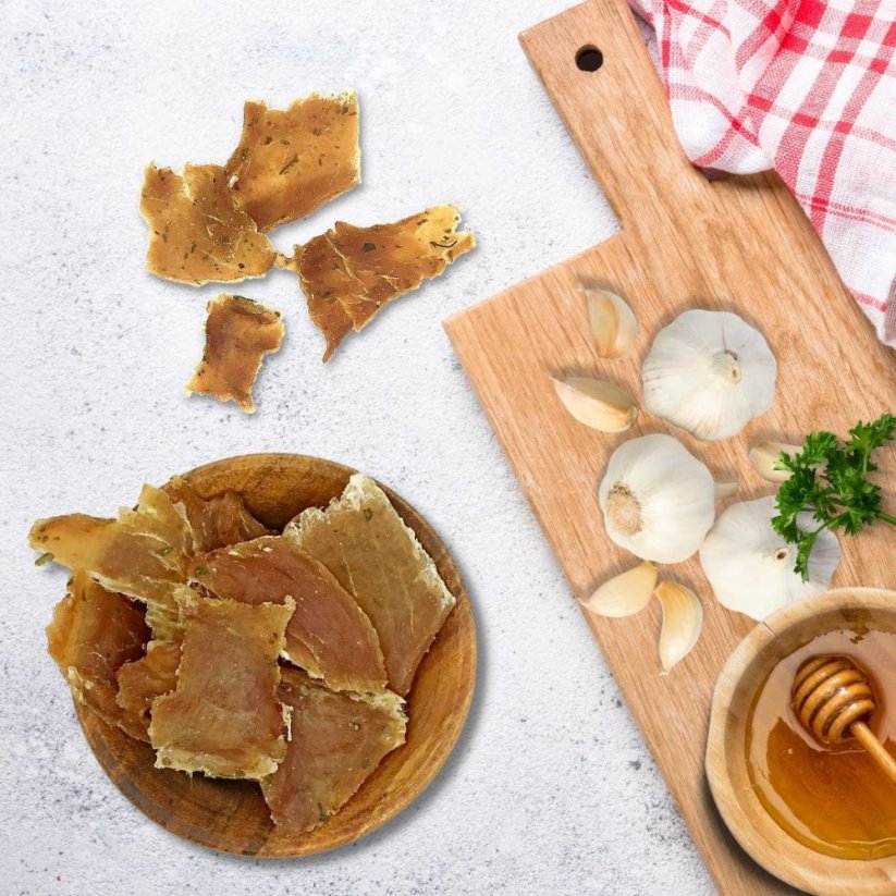 Sušené vepřové Česnek - Gramáž: 200g (4x balení 50g)