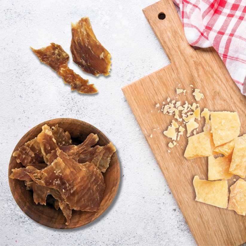 Sušené krůtí Parmezán