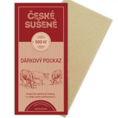 Dárkový poukaz tištěný