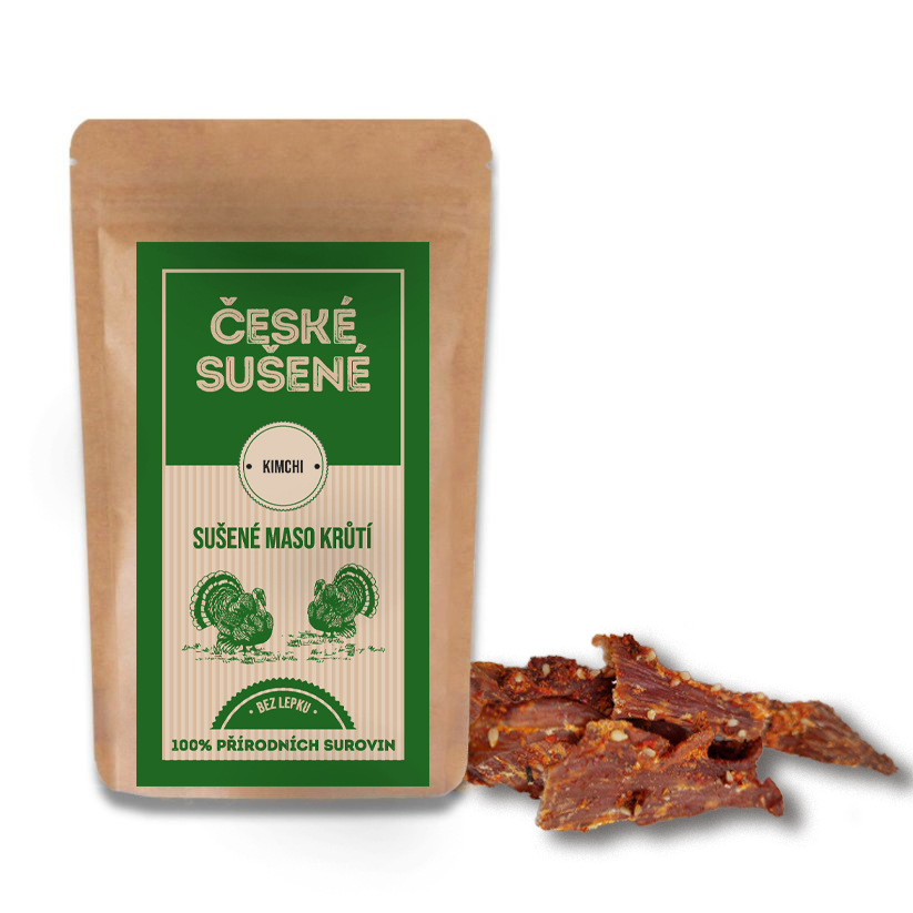 Sušené krůtí Kimchi - Gramáž: 50g