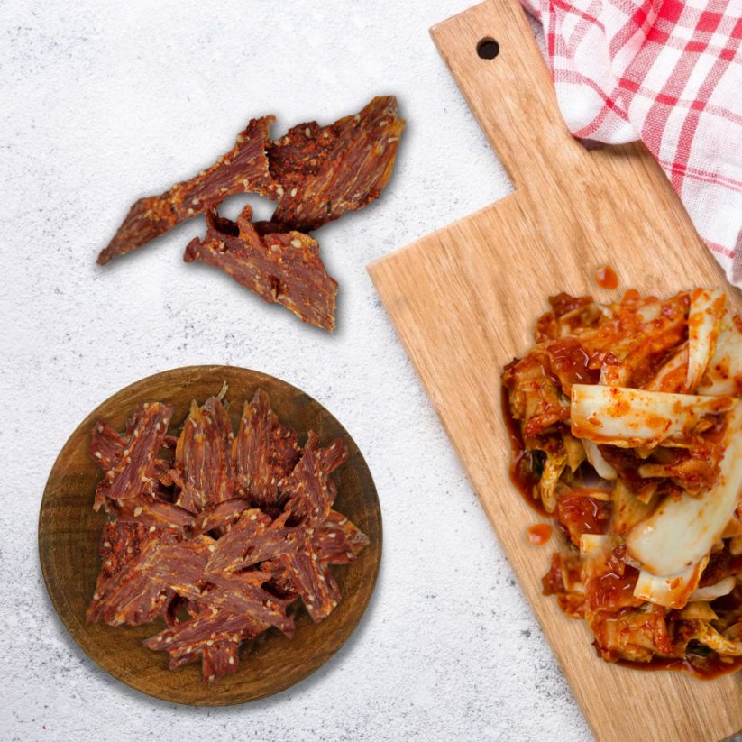 Sušené krůtí Kimchi - Gramáž: 50g