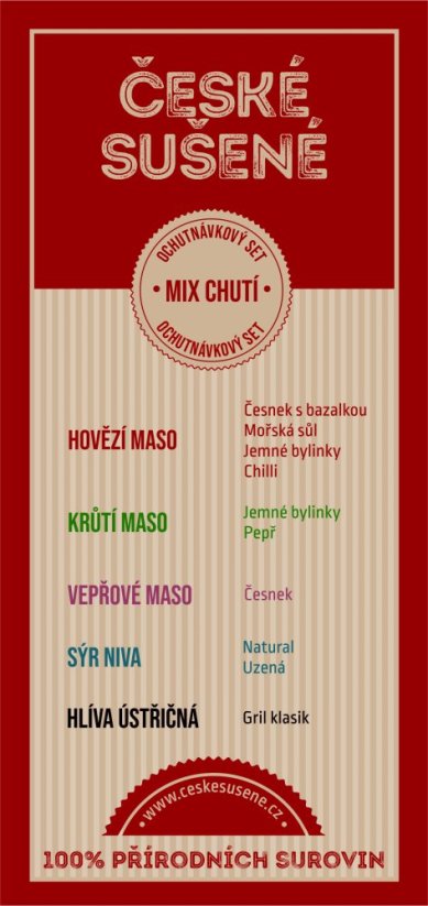 Ochutnávkový set MIX CHUTÍ