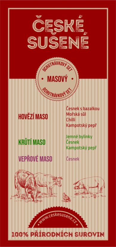 Ochutnávkový set MASOVÝ