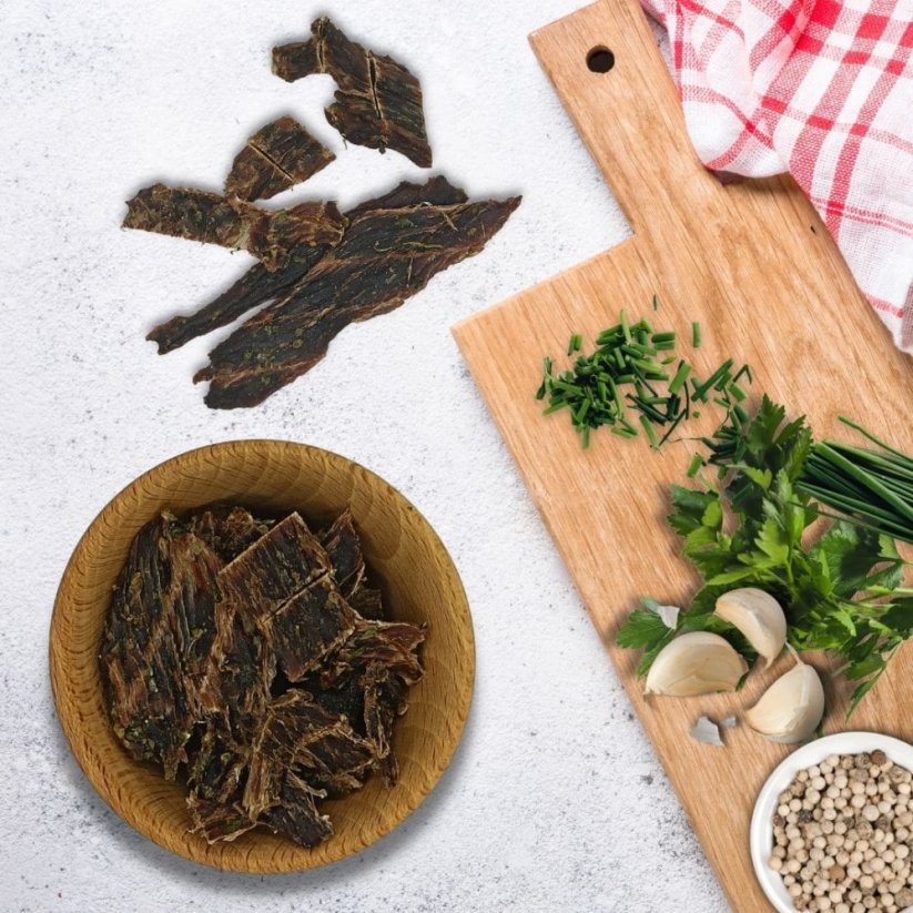 Sušené hovězí Jemné bylinky - Gramáž: 50g